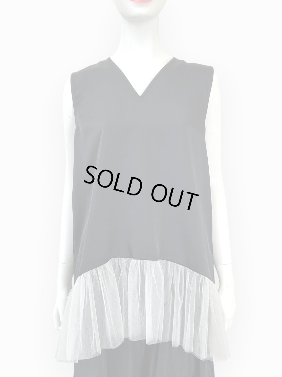 画像7: レトロサテン プルオーバージレ  (7)