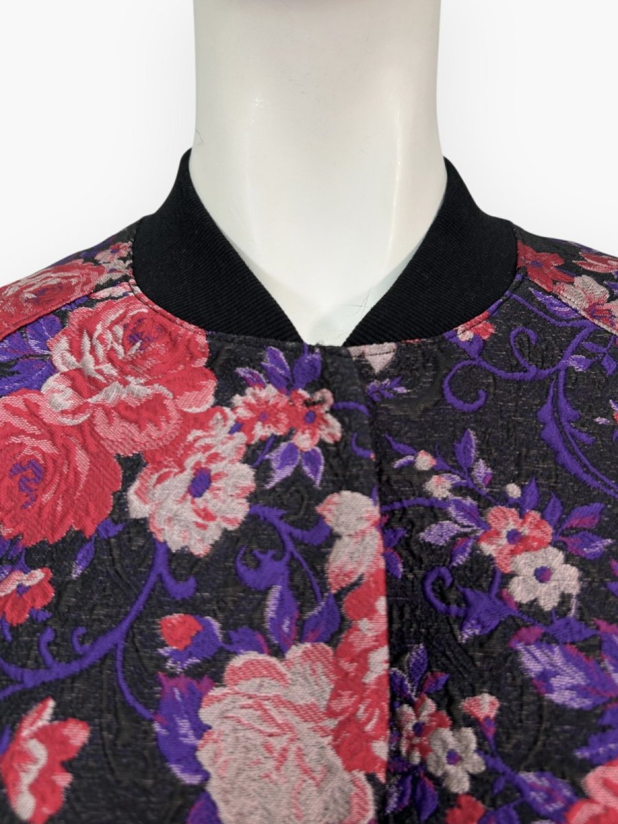 画像4: カラフルジャガード　ブルゾン  (4)