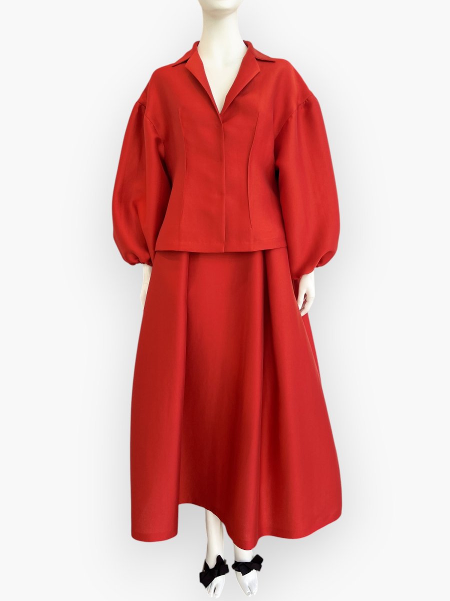 画像4: シルキーブライト ブラウスジャケット  (4)