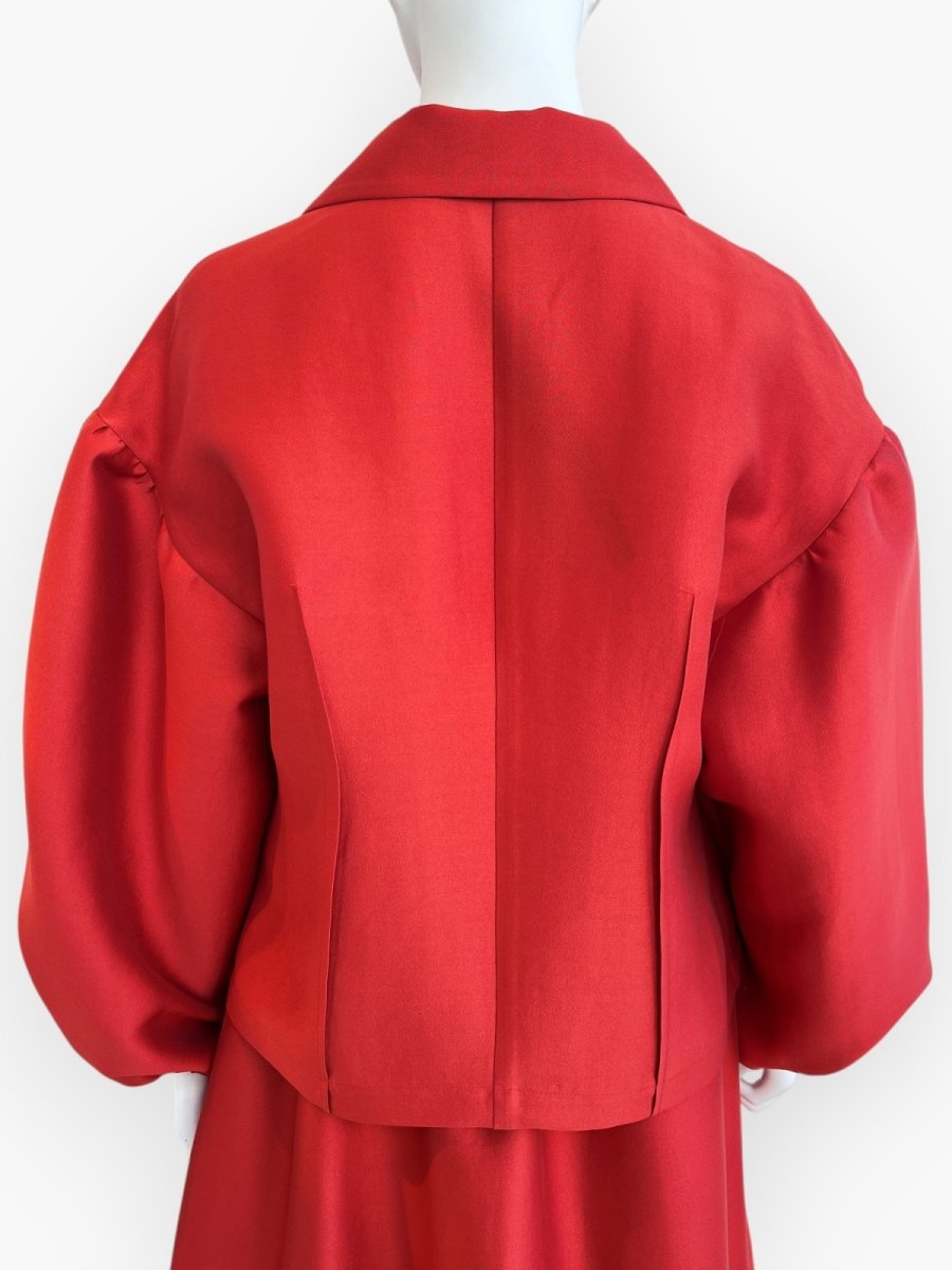 画像3: シルキーブライト ブラウスジャケット  (3)