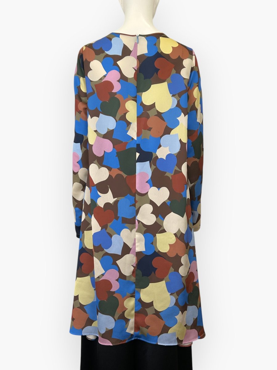 画像3: シェイクハートプリント ワンピース  (3)