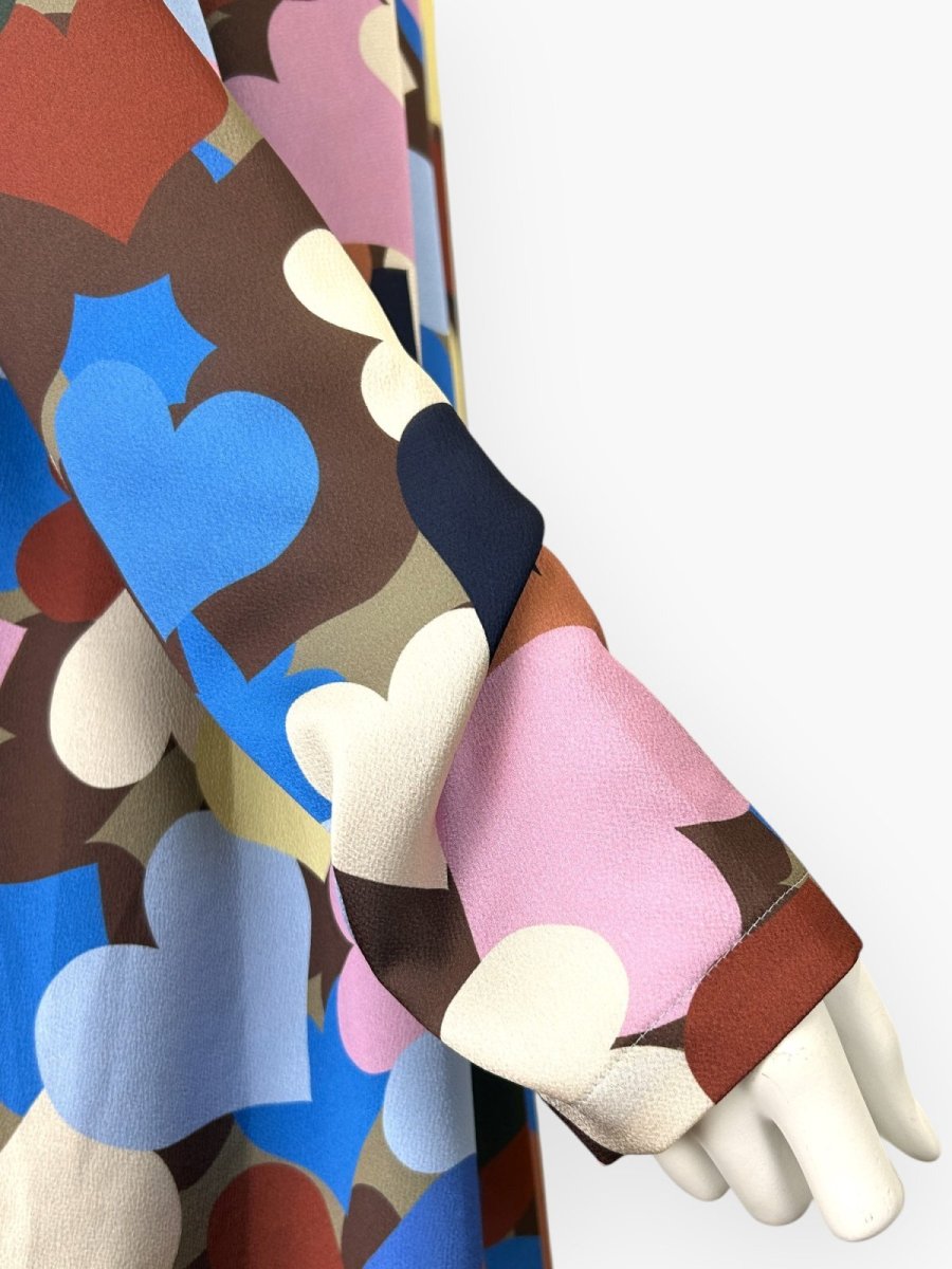 画像6: シェイクハートプリント ワンピース  (6)