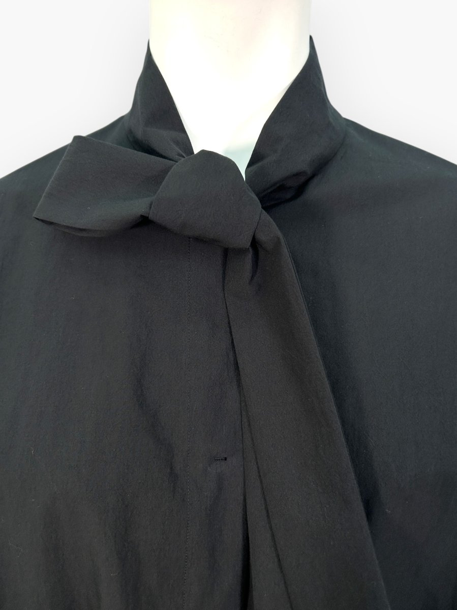 画像18: シルキーコットン ボウタイブラウス  (18)