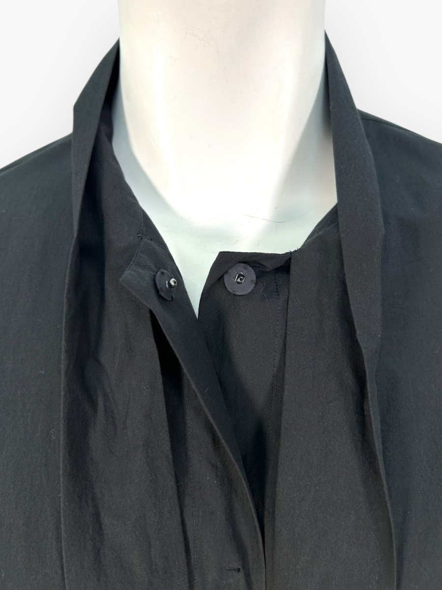 画像19: シルキーコットン ボウタイブラウス  (19)