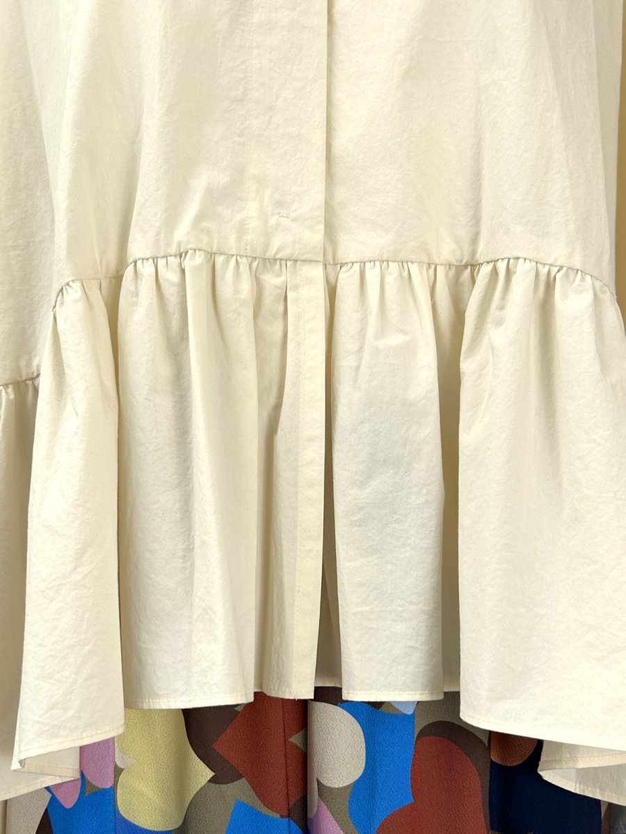 画像11: シルキーコットン ボウタイブラウス  (11)