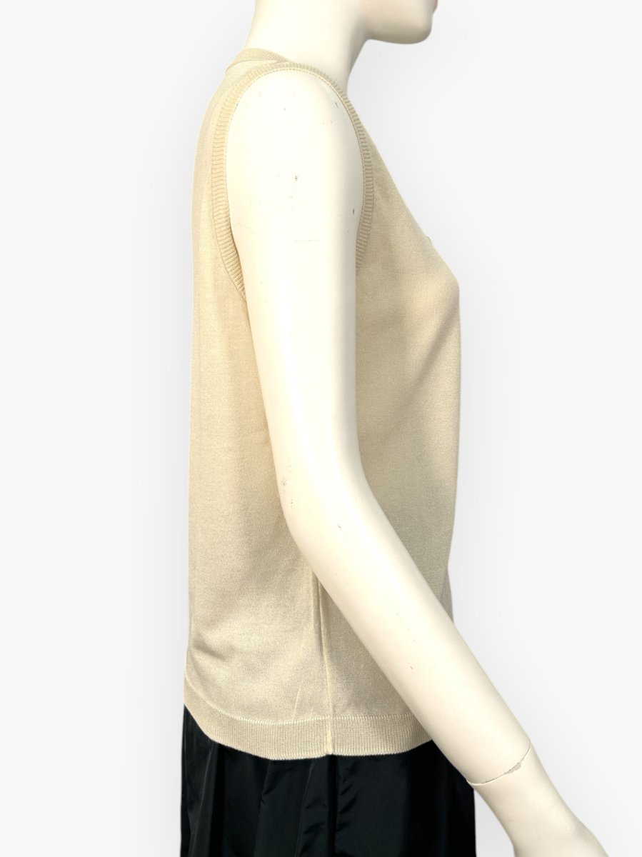 画像2: ブルームニット ノースリーブ  (2)