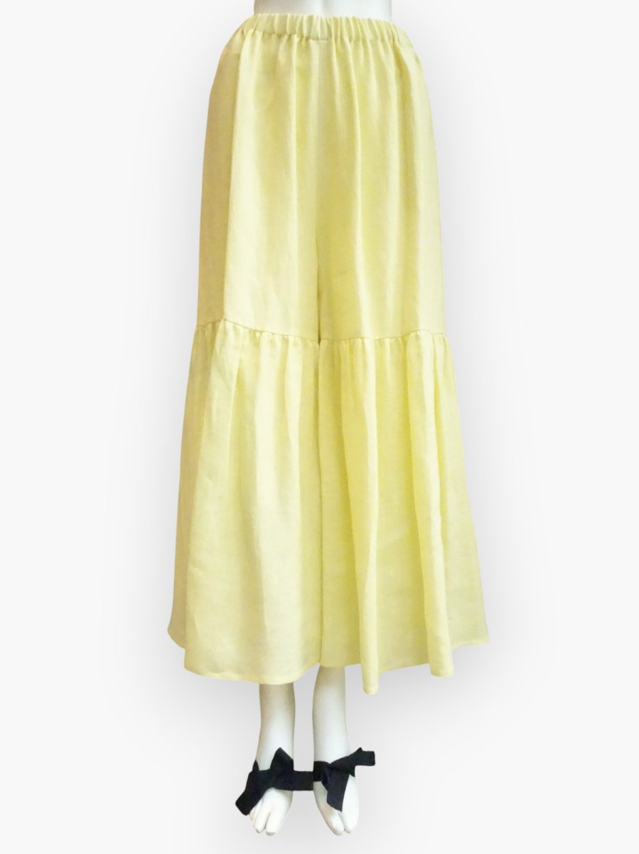 画像1: リッチリネン　パンツ  (1)