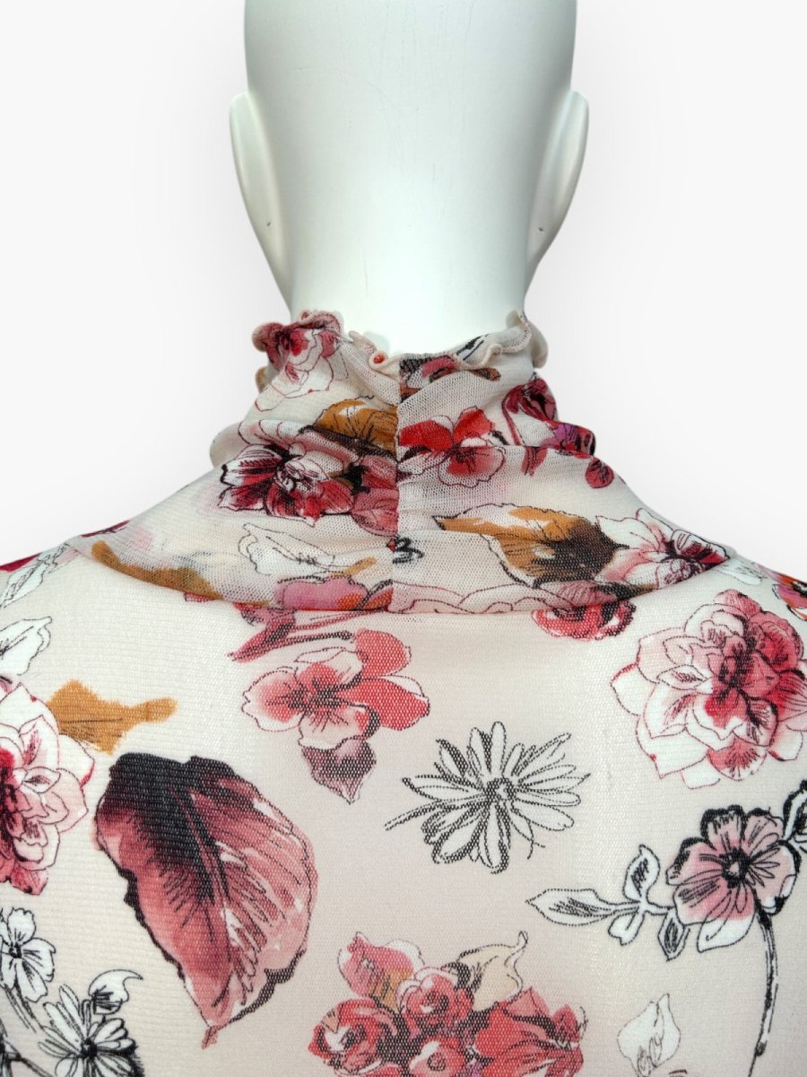 画像5: 50'sフラワープリント チュニック  (5)