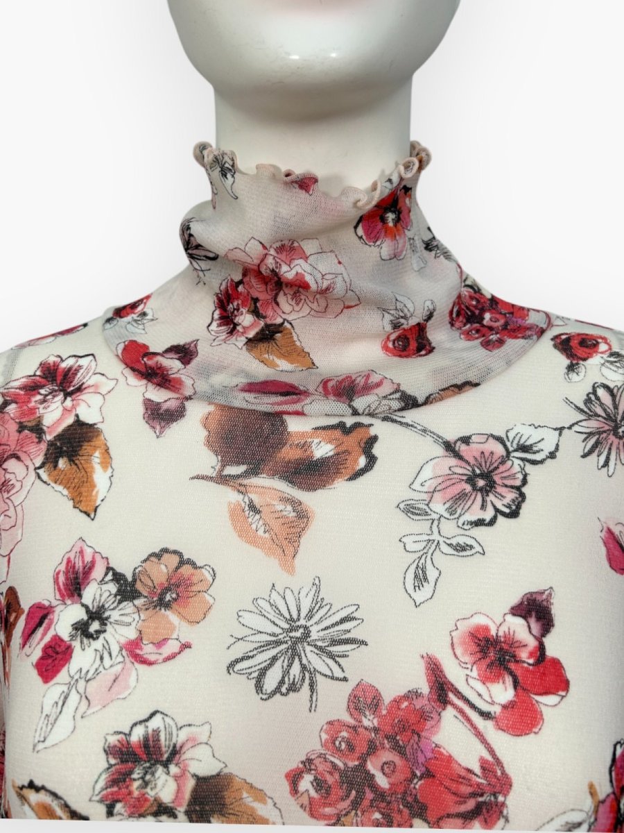 画像4: 50'sフラワープリント チュニック  (4)