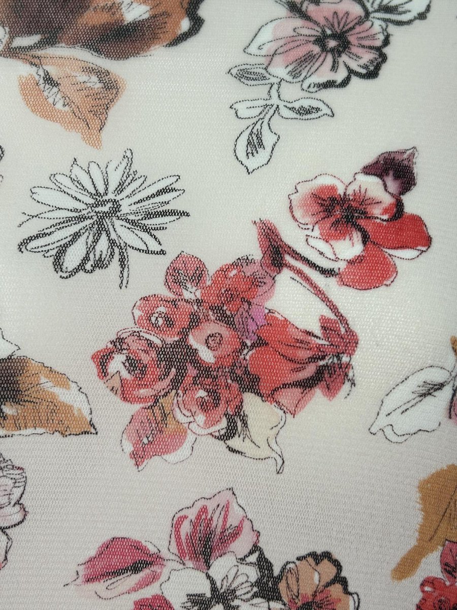 画像7: 50'sフラワープリント チュニック  (7)