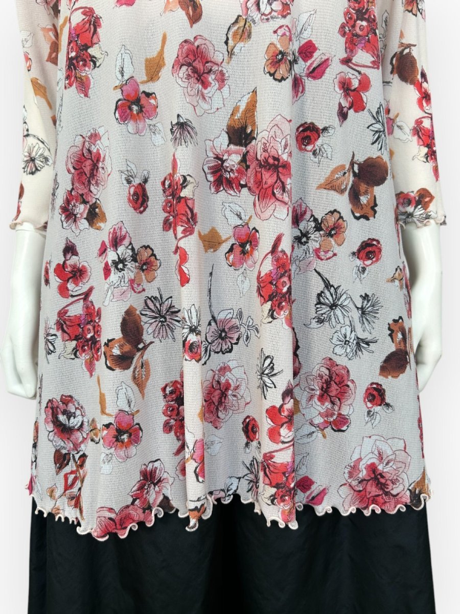 画像6: 50'sフラワープリント チュニック  (6)