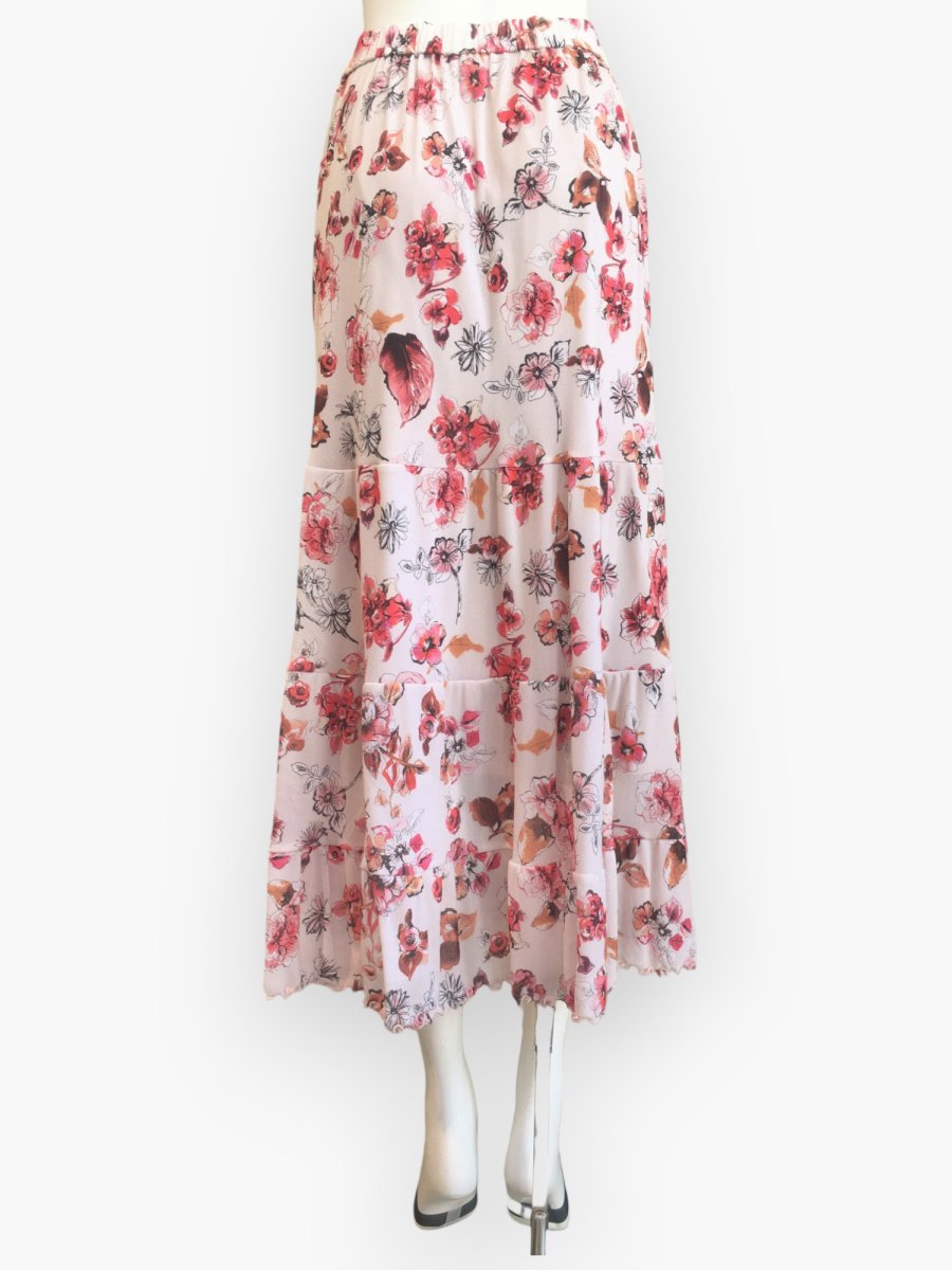 画像3: 50'sフラワープリント　スカート  (3)