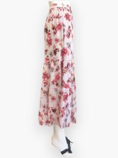 画像2: 50'sフラワープリント　スカート  (2)