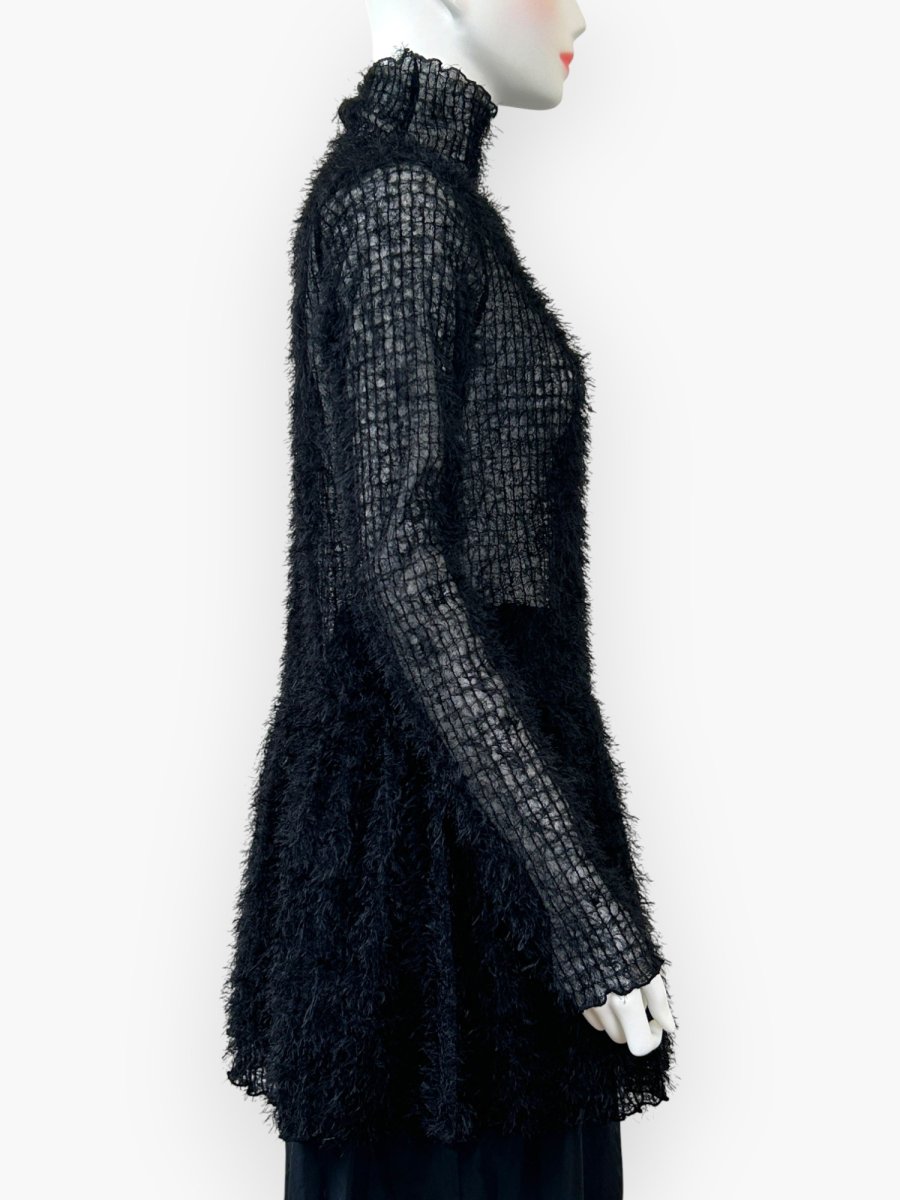 画像2: ラティスチュール ギャザーチュニック  (2)