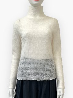 4298シズカコムロ 4298 SHIZUKA KOMURO ローズモチーフジャカードプルオーバー