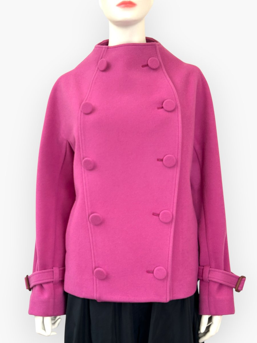 画像4: ラムラムメルトン　ショートコート  (4)