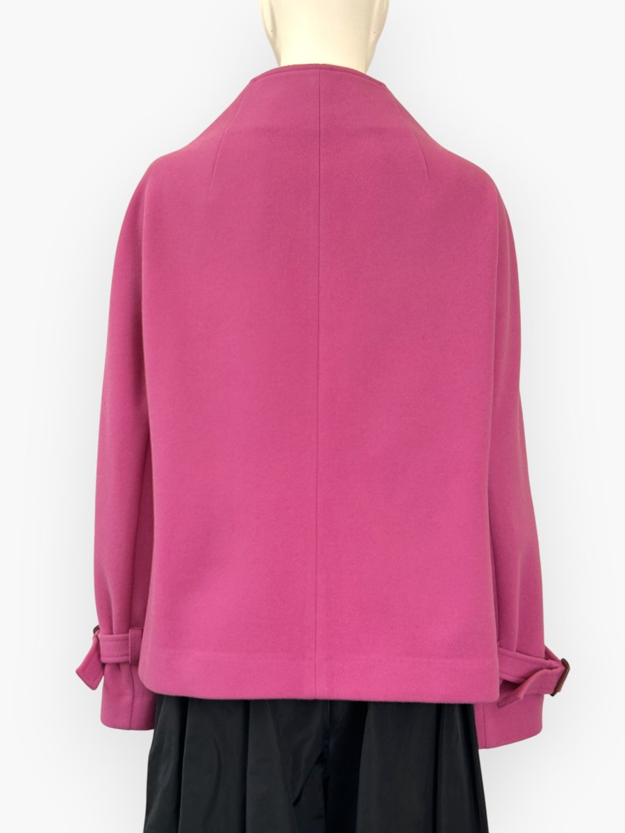 画像6: ラムラムメルトン　ショートコート  (6)