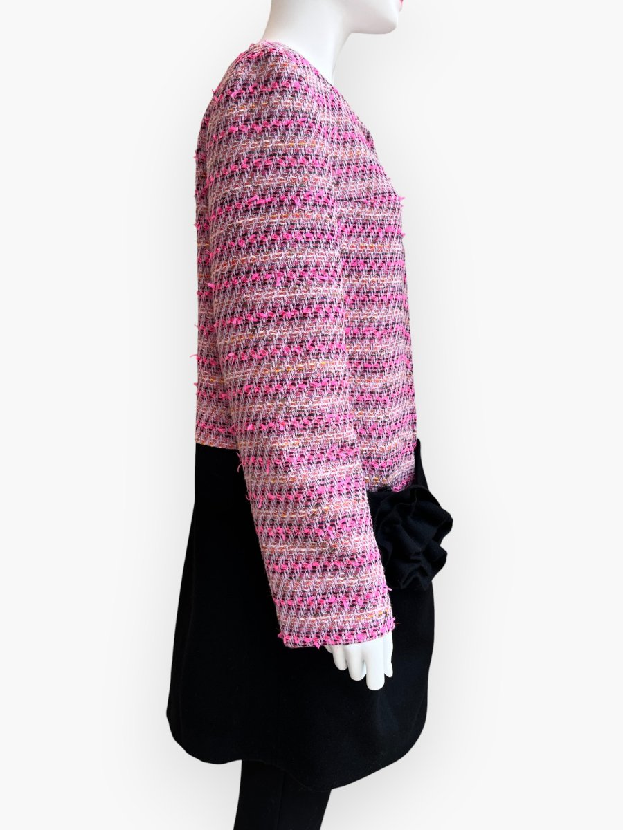 画像2: ロゼツイード　ロングジャケット  (2)