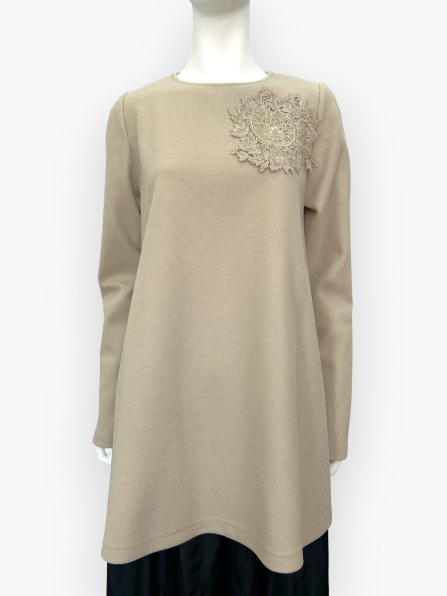 画像6: ウールライクウォーム　チュニック  (6)