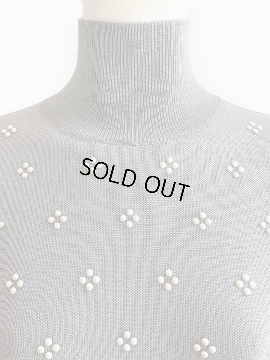 画像11: ジュエリーパールニット　チュニック  (11)