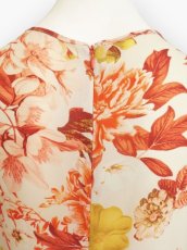 画像5: ピオニーMIX ノースリーブワンピース  (5)