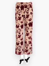 ベージュ総柄/18