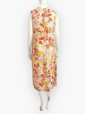 画像3: ピオニーMIX ノースリーブワンピース  (3)