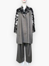 画像9: ヘリンボーンツイード レースジャケット  (9)