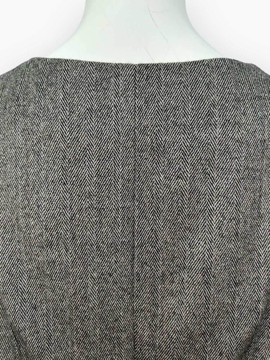 画像6: ヘリンボーンツイード　ジレ  (6)