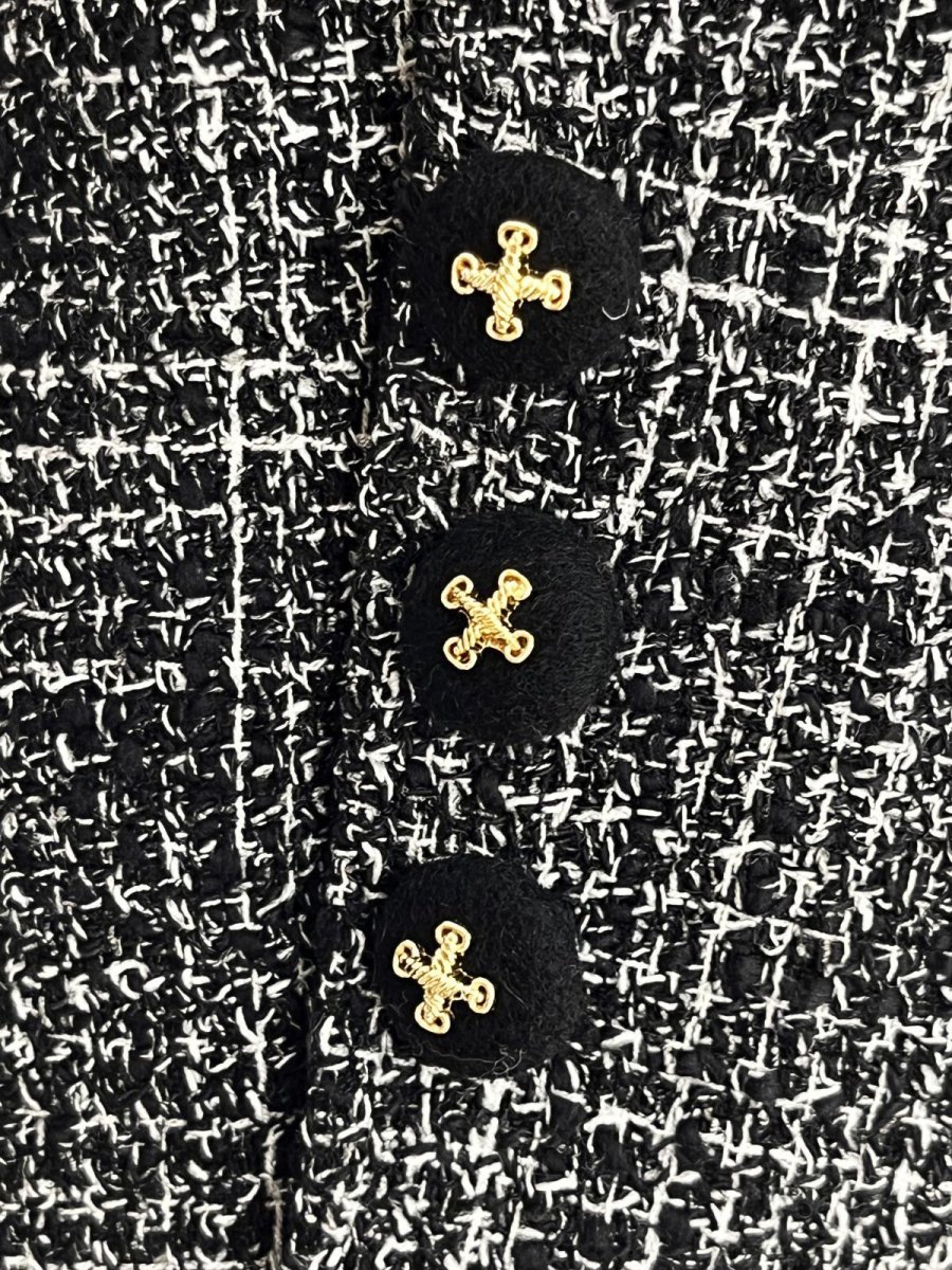 画像13: モノトーンツイード ジャケット  (13)