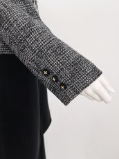 画像12: モノトーンツイード ジャケット  (12)