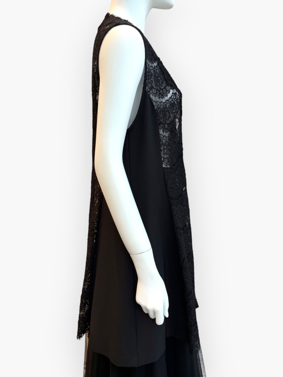 画像2: アイラッシュレース ジレ  (2)