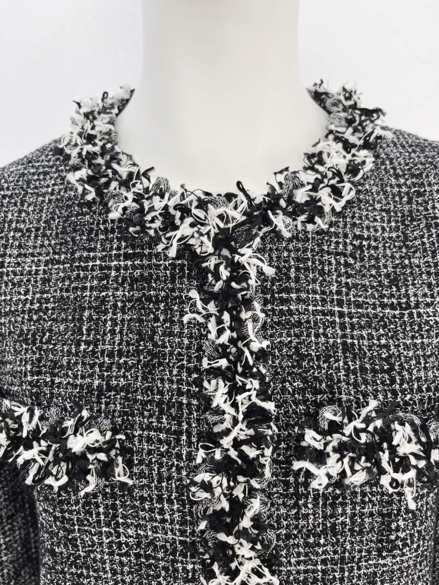 画像10: モノトーンツイード ジャケット  (10)