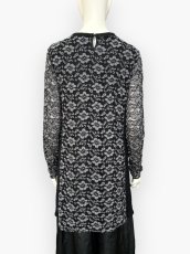 画像3: ラメ起毛チュール　チュニック  (3)