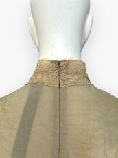 画像4: ヴィンテージフロスティ楊柳　スタンドブラウス (4)