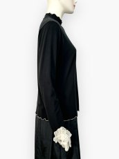 画像2: ウォーム天竺　サイドフラワー  (2)