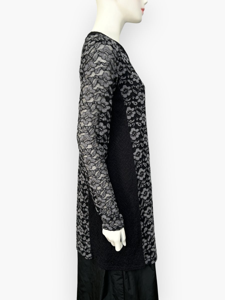 画像2: ラメ起毛チュール　チュニック  (2)