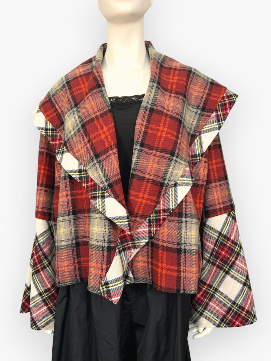 画像1: チェックバイチェック　ジャケット  (1)