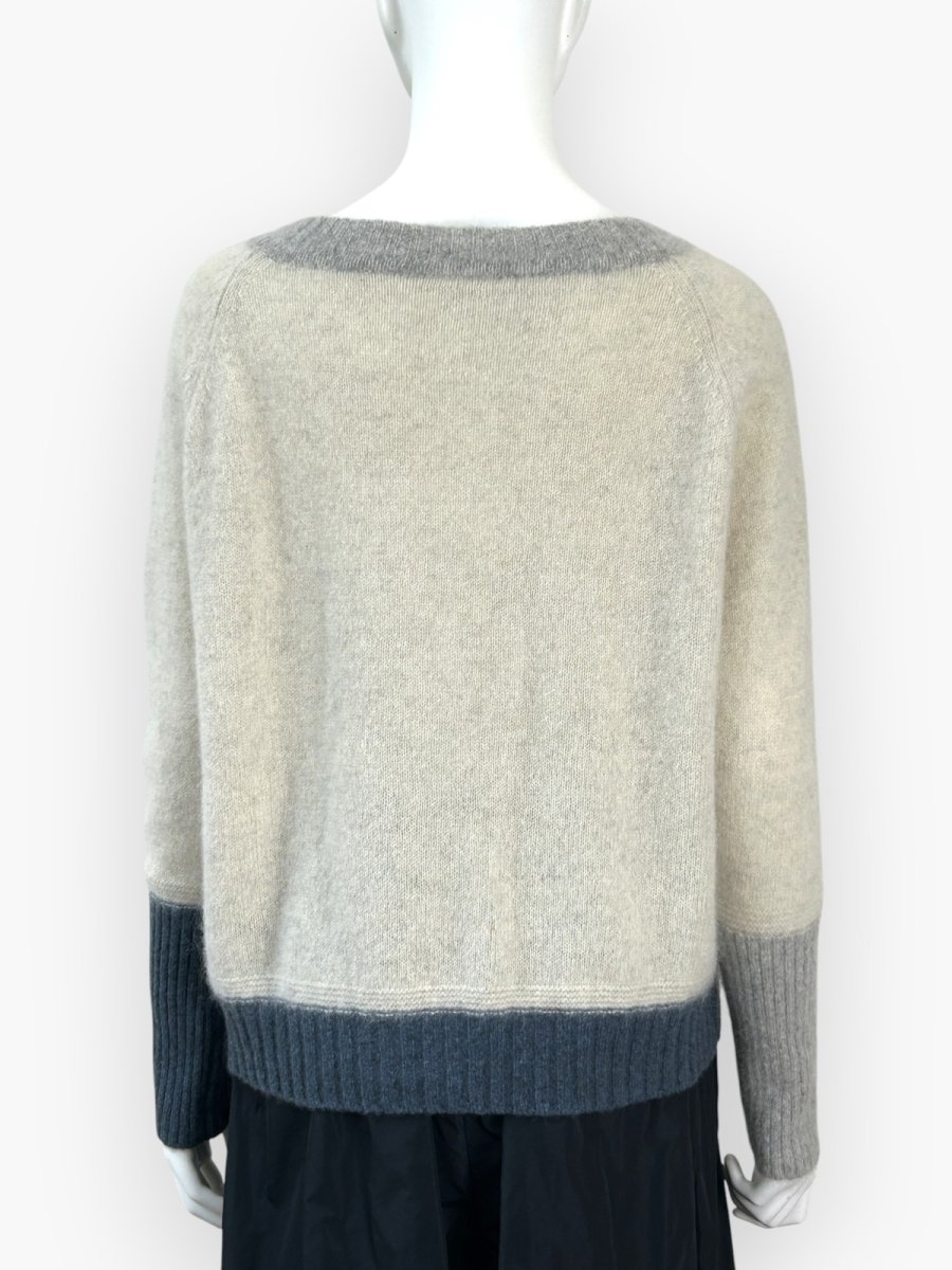 画像3: エアリーヤクニット　バイカラー  (3)