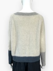 画像3: エアリーヤクニット　バイカラー  (3)