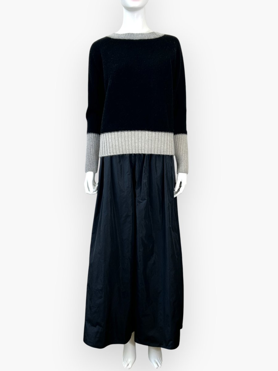 画像11: エアリーヤクニット　バイカラー  (11)