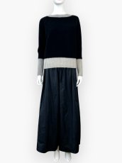 画像11: エアリーヤクニット　バイカラー  (11)