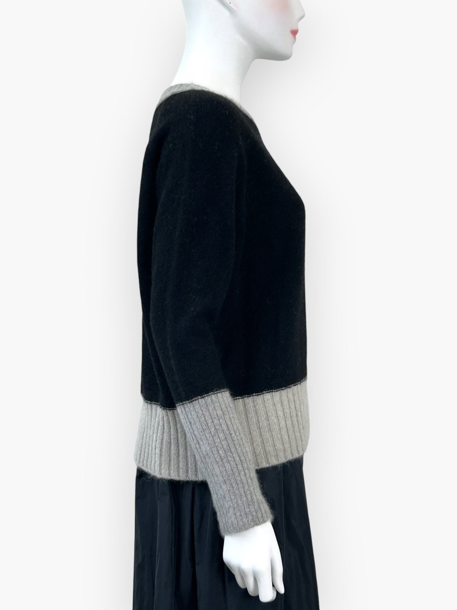 画像7: エアリーヤクニット　バイカラー  (7)