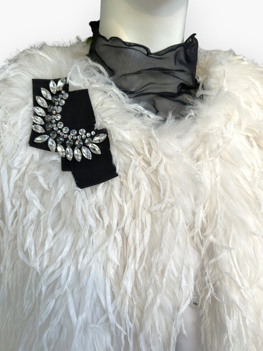 画像3: ビジューリボンブローチ  (3)