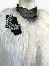 画像3: ビジューリボンブローチ  (3)