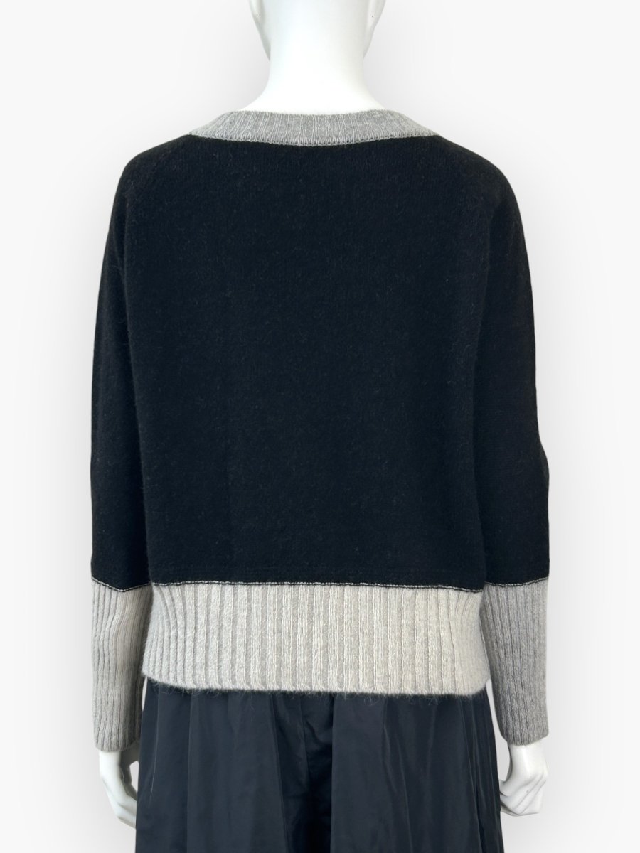 画像8: エアリーヤクニット　バイカラー  (8)