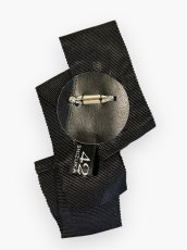 画像2: ビジューリボンブローチ  (2)