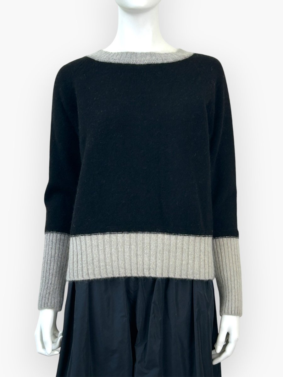 画像6: エアリーヤクニット　バイカラー  (6)