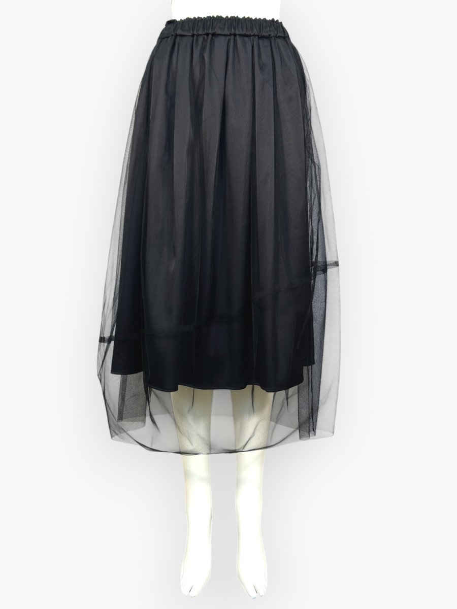 画像1: リュクスチュール　コクーンスカート  (1)