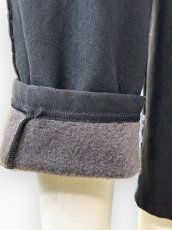 画像15: トリコット裏起毛　レースパンツ  (15)